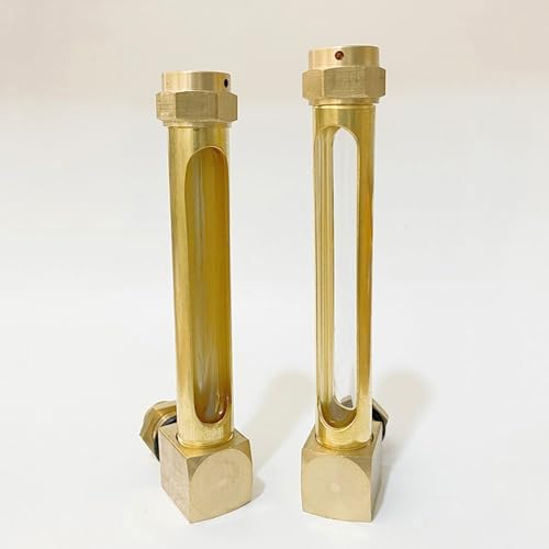 Jauge en verre 1/4in pour surveiller le niveau d'huile sans fuite sur moteur à essence et tour