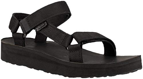 Teva Midform Universal Sandal Womens, Sandalia para Mujer, Black, 37 EU