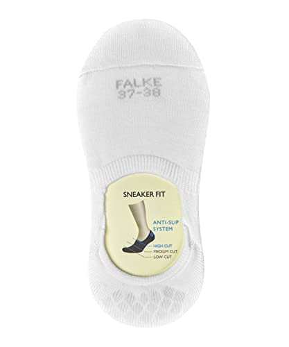 Image of FALKE Women's Sneaker Step No Show Socks, Cotton, Non Slip Low Cut, Breathable Comfort, 1 Pair
