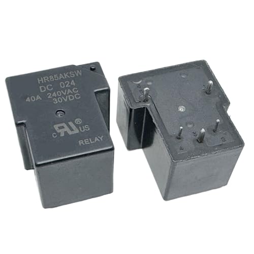 Relais 5 broches HR85AKSW DC12 de rechange pour réparer un circuit de 40A défectueux