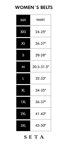 Seta Apparel Women's Knot Stud Belt 5