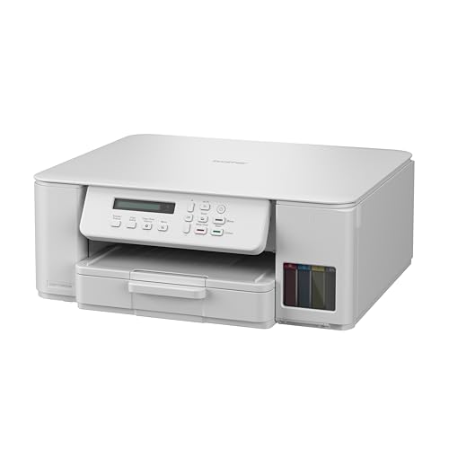 Brother DCPT583DW Multifunzione inkjet Tankbenefit | Fino a 16 ipm | Duplex in stampa | Display LCD | Cassetto da 150 fogli | WiFi e USB | Inchiostri inbox da 7.500 pag Nero e 5.000 pag Colori