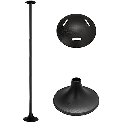 NEXCOVER Boat Cover Support Pole | Adjustable Height from 12" to 54" | 6-Stage Extension Pole | ABS Support Pole for Boat Cover (1 Pack) | Reinforced Support Pole System | Black Cover