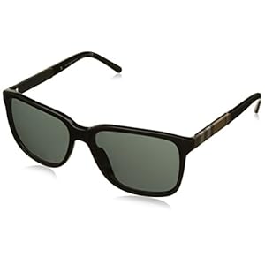 BURBERRY BE4181 3001/87 Black BE4181 Square Sunglasses Lens Category 3 Size 58m