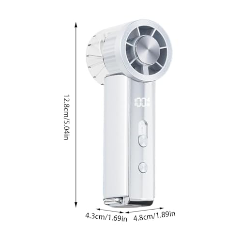 Mini ventilador portátil personal de mano ajustable para festivales 5