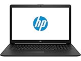 HP 4GQ30EA Ordinateur portable 17,3" Noir ébène (Intel Celeron, 4 Go de RAM, 500 Go, Intégré Carte graphique UHD 600, Windows 10 Home) Clavier AZERTY Français