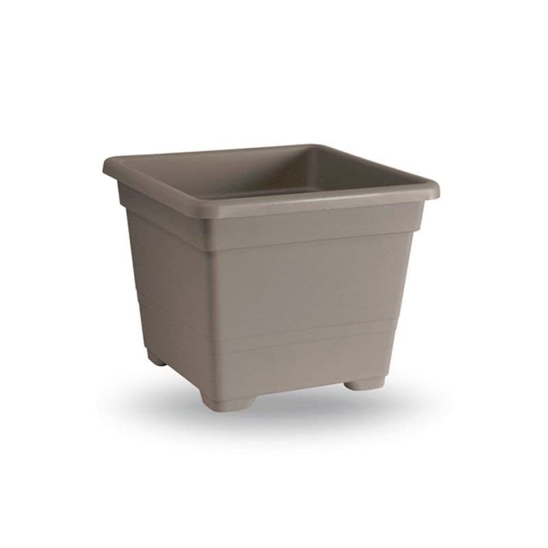 BlimSquare Flower Pot, Deep Brown, 27 x 21 cm