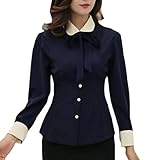 schluppenbluse englisch Ärmellänge (cm): Vollkragen: Umlegekragen, Mustertyp: Patchwork, Stofftyp: Wollstoff, Material: Polyester