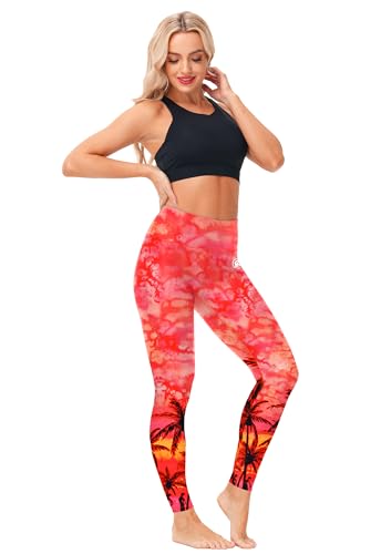 Image of AOBUTE Women Swim Pants UPF 50+ Rash Guard Pants High Waisted Swimming Leggings