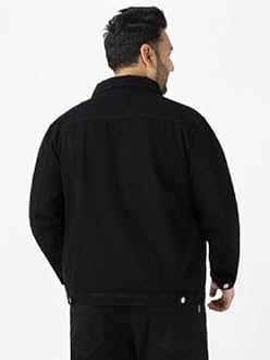 Urbano Plus Men plusjaktp Denim Jacket (pack of 1)