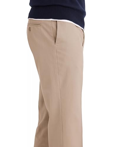 Dockers Men's Straight Fit Signature Lux Cotton Stretch Khaki Pant-Creased2