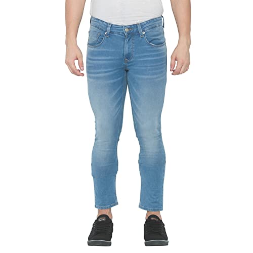 Image of Spykar Men's Tapered Fit Jeans