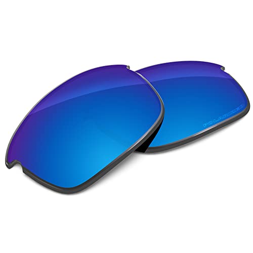 Image of Performance Replacement Lenses Compatible with Oakley Bottle Rocket OO9164 Polycarbonate Polarized Etched-Sky Blue