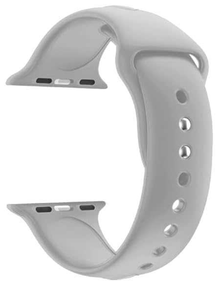 Image of TechMount Compatible with Apple Watch Straps 42mm 44mm 45mm 49mm Soft Silicone Luxury Sport Band Strap Compatible With Apple Watch Ultra Series 8 7 6 5 4 3 2 1 SE (NOT FIT WITH 38MM, 40MM,41MM)