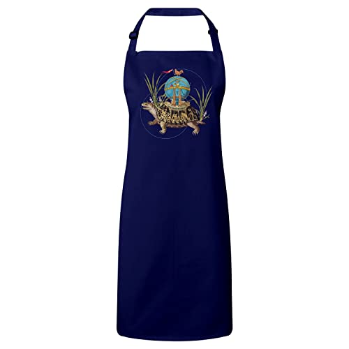 Tablier cuisine Jules Verne cadeau fantastique surréalisme vaisseau tortue