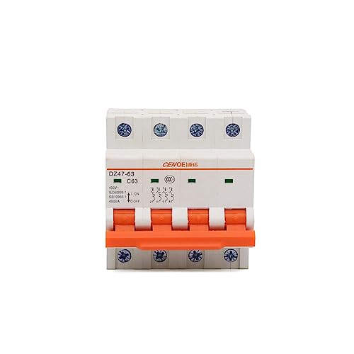 Mini disjoncteur 4P 400V pour stopper les surcharges électriques - 4