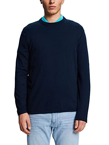 ESPRIT Herren 043EE2I301 Pullover, 400/NAVY, XL