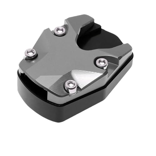 Support d'extension moto pour béquille latérale anti-enfoncement en aluminium durable