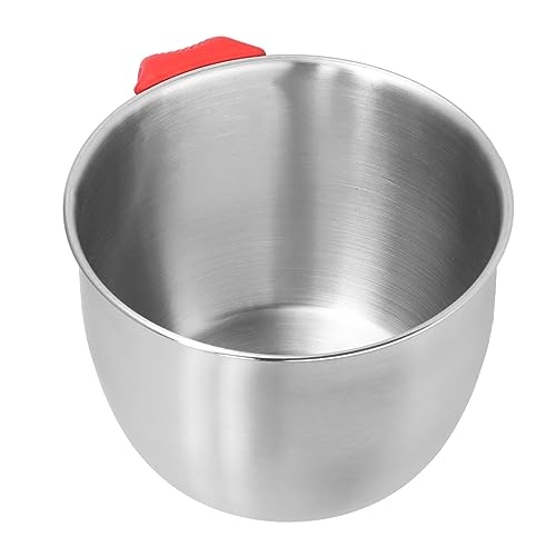 Tazón Mezclador de Acero Inoxidable con Mango y Base de Silicona Antideslizante 2800ML miniatura 2
