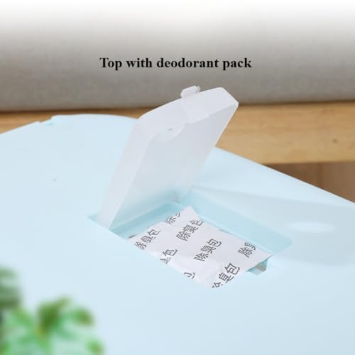 Arenero para Gatos Cubierto con Puerta Rosa miniatura 2
