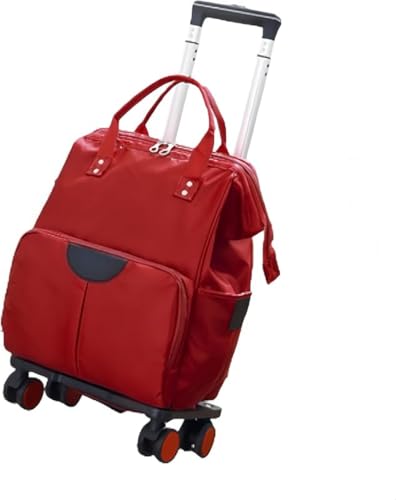 Zxyler キャリーカート ショッピングカート 4輪 軽量 折り畳み式 大容量 耐荷重 コンパクト キャリーバッグ 旅行 買い物 用 静音ホイール 防水素材 収納便利 高齢者 若い人 対応 キャスター付きエコバッグ