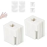 TGHongKy 2 Pac Wartungsschwamm Tintenkissen für Epson Workforce WF-2930DWF WF-2910DWF WF-2950DWF Drucker Tintenkissen für Expression Home XP-4205 XP-4200 XP-4155 XP-4150 Abfall-Tintenpad XX