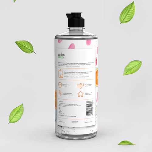 Image of Natural Toilet Cleaner 1L Orange & Rose