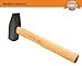 KANCA HAM-500, Machinist Hammer, Blacksmith Hammer, Ash Wood Handle, Hand Tools And Home Improvement Drop-Forged Head, Machinist Tools, 500 GR, 1.45 LBS