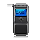 Portable Breathealyzer to Test Alcohol，Personal Alcohol Tester for Personal Home Use Includes 10 Mouthpieces