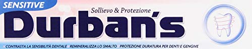 Durban'S - Dentifricio Sensitive, Sollievo & Protezione - 75 ml [confezione da 12]