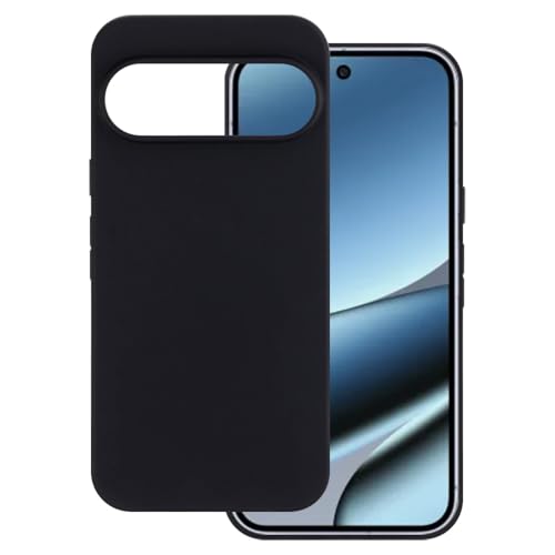 OAGELIM �P�[�X Google Pixel 11 Pro XL �Ƃ̌݊������� Case �ϏՌ�TPU�\�t�g�t���L�V�u���W�F���ی�d�b�J�o�[ �σX�N���b�`���~���^���[���x���̑ϗ��� (�u���b�N)