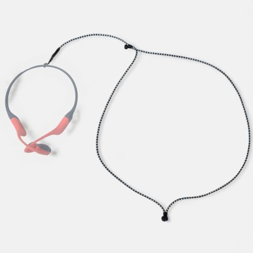 Caplide Bone Conduction Headphones Lanyard, Cord Chain Support, Anti-Loss Strap for Surfing, Swimming, Running. MP3 Player Landyard for Sports. Don't Lose Your Bone Conduction Headphones.