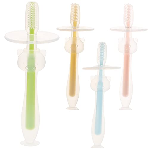 Brosse à dents bébé silicium multipack enfant VICASKY brosse sensorielle nourrisson - 5