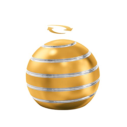 Kryfa Fidget Toys For Kids Party Favors Gifts, Kinetic Desk Toys For Toddlers, Sensory Toy For Add, Ocd, Autistic Children, Adults (40Mm, Gold) #TOP3