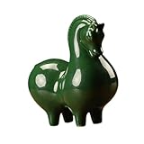 Sharplace Bonita Figura de Caballo Tang, Colección de Estatuas de Caballos, Obra de Arte China Creativa para Mesa, Oficina, Dormitorio, Entrada, Regalo.
