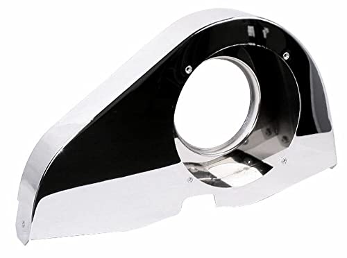 EMPI 8857 Fan Shroud, Chrome w/o Ducts, VW BUG, BUS, GHIA, BAJA, SAND RAIL, BUGGY, OFF ROAD