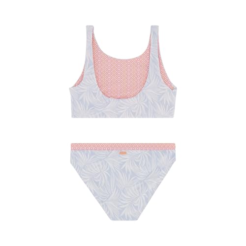 Image of Roxy Girls' Two-piece Bikini Swimsuit Set, UPF 50+ Sun Protection, Quick-Dry Bathing Suit
