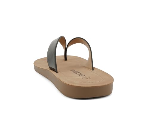 Image of Soda Shoes Women Flip Flops Basic Plain Slippers Thongs Sandals Strap Casual Beach Ella-S