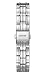 Guess Women Quartz Watch with Stainless Steel Strap, Silver, 14 (Model: U0989L9)