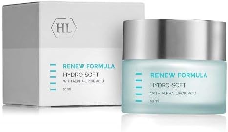 HL Holy Land Cosmetics Renew Formula Hydro-Soft 50 ml | Slows Down the Skin Aging Process, Reduces Wrinkles & Increases Moisture