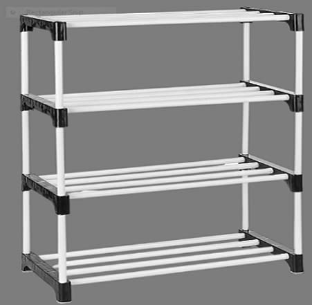 See full amazon price history chart for Plastic Shoe Rack Stand 4 Shelf Black, 15X5X55 Cm Plastic Shoe Rack Stand 4 Shelf Black, 15X5X55 Cm (B0BNC9N65K) Amazon Price History, Amazon Price Tracker