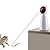 YVE LIFE Cat Laser Toy Automatic for Indoor Cats, Motion Activated Interactive Cat Toys for Kitten/Dogs,USB Rechargeable,Fast and Slow Circling Pattern,Automatic On/Off and Silent