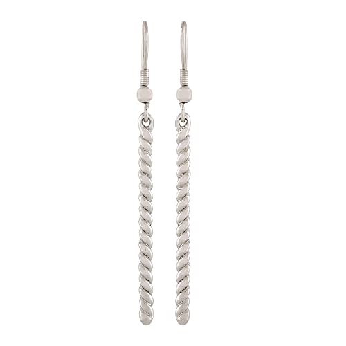 See full amazon price history chart for Estele Rhodium Plated Twisted wire Dangle Earrings for Girls and Women Estele Rhodium Plated Twisted wire Dangle Earrings for Girls and Women (B08CQ1ZT5W) Amazon Price History, Amazon Price Tracker