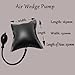 JRangelp Air Wedge Pump Car Air Shim Auto Adjustable Air Wedge Bag Pump Leveling and Alignment Tool Inflatable Shim Bag for Car, Home Use, Door Installation, Window and More(300lbs)