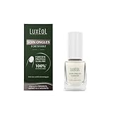 LUXÉOL - Soin Ongles Fortifiant - Protège & Sublime - Vernis Gel Soin Fortifiant - Ongles...