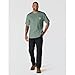 Carhartt Men's Iconic K87 Pocket T-Shirt, Green Slate Heather, 4X-Large Tall