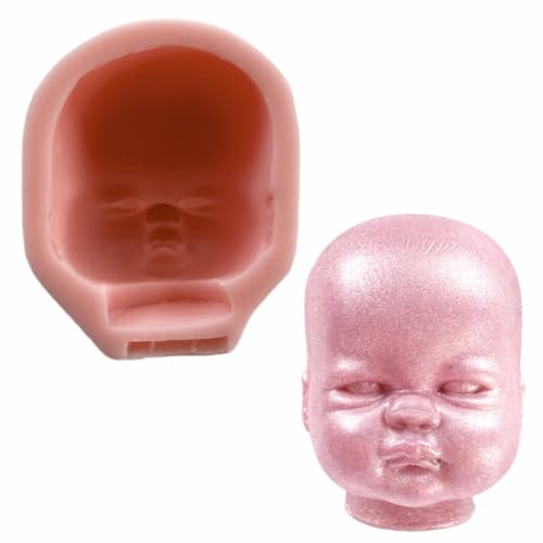 Oh! Sweet Art Big Baby FACE, Doll (Measurementes Second Picture/No Returns) Silicone Mold