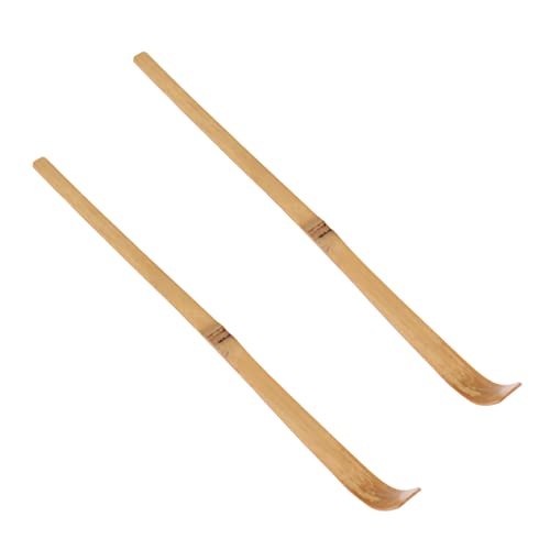 Veemoon Japanese Tea Ceremony Set Matcha Bamboo Spoon 2pc Handmade Teaware Accessories
