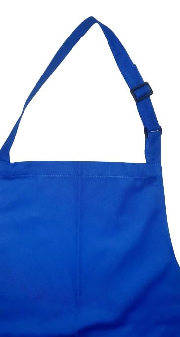 Khoji & Meeni Aprons with 2 Pockets Unisex Aprons for Home Kitchen Restaurant, Coffee House, Adjustable Neck Strap - Image 2