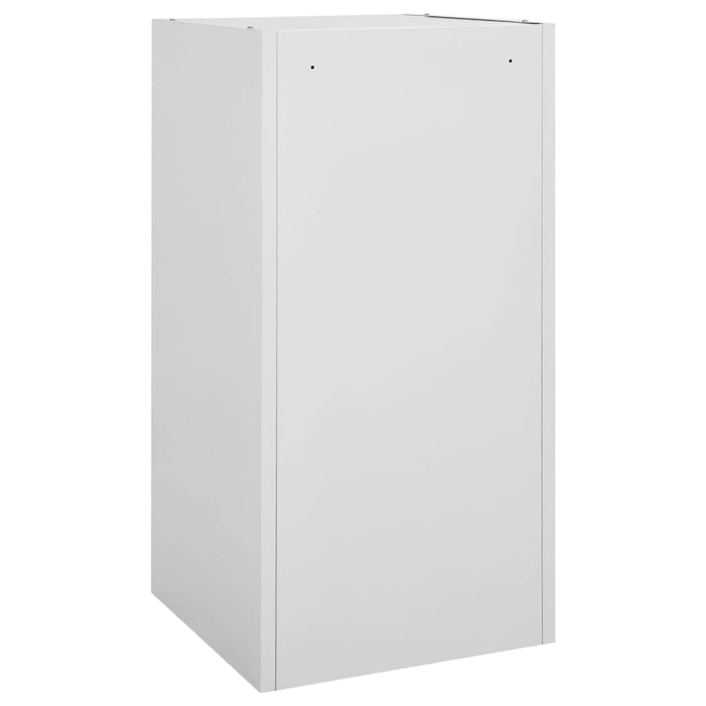 Genérico Armario para sillas de Montar Acero Gris Claro 53x53x105 cm,Equitación,Accesorios para riendas de Caballos,Accesorios para sillas de Montar,Soportes para sillas de montar-339604